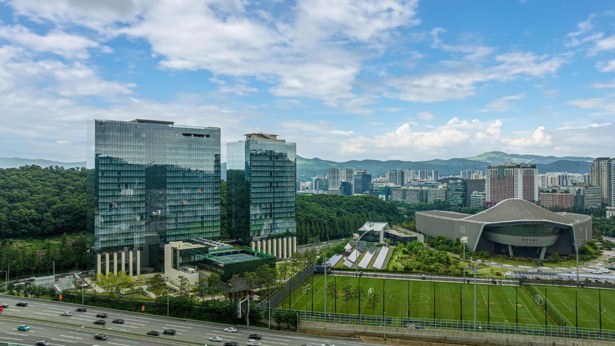 城南市 Doubletree By Hilton Seoul Pangyo酒店 外观 照片