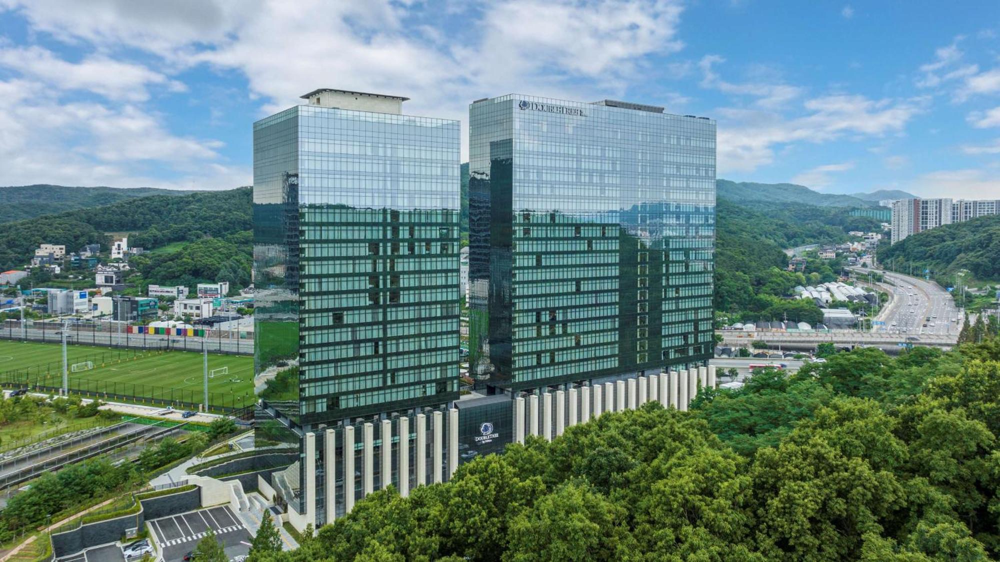 城南市 Doubletree By Hilton Seoul Pangyo酒店 外观 照片